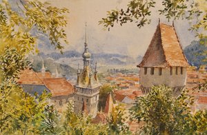 Sighișoara door Tim Scott Bolton